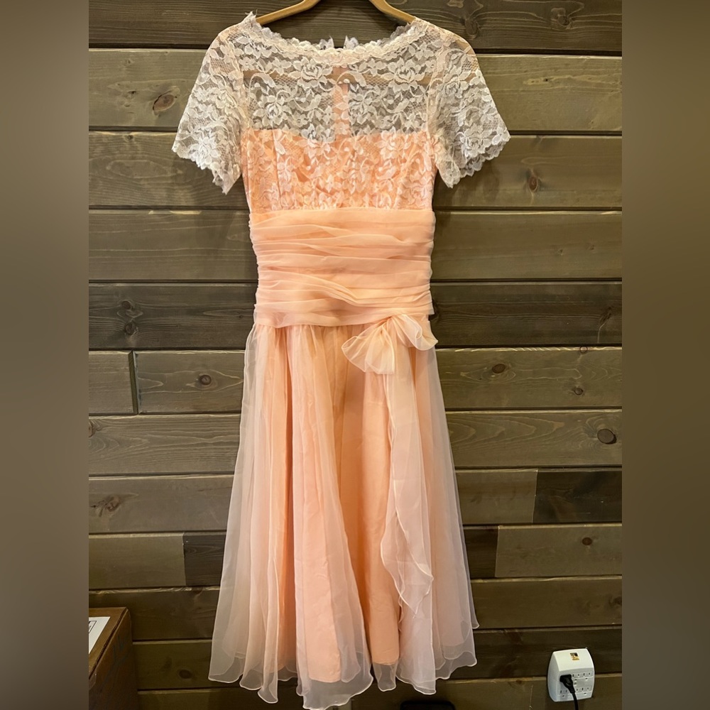 1950s party dress authentic vintage